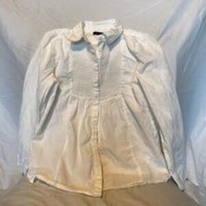 💸 5/$15 White Tommy Hilfiger Girls Button Shirt